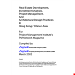 Real Estate Development Presentation Template example document template