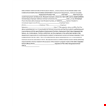 Get Employment Verification with Our Proof of Employment Letter example document template