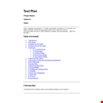 Effective Testing Criteria for Your Test Plan Template | Ensure All Features Are Tested example document template 