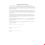 Non Compete Agreement Template | Protect Your Business with a Comprehensive Employment Contract example document template