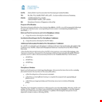 Disciplinary Decision Of Suspension Letter example document template