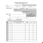 Download Goods Purchase Order Template - Fast & Reliable Delivery - Invoice Purchase Number example document template 