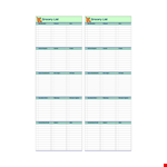 Download Our Free Grocery List Template - Shop for Grocery, Produce & Seafood Easily example document template
