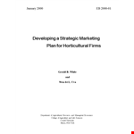 Marketing Strategic Plan - Boost Sales and Dominate the Market example document template