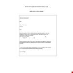 Claim Letter for Vehicle Damage: File a Claim Letter to the Party example document template