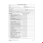 Construction Inspection Checklist example document template