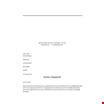 Create an Effective Marketing Letterhead Template for Your Sales Cover - Dayjob example document template