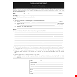 Notice To Quit Residential Template example document template