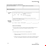 Landlord Letter Form Template example document template