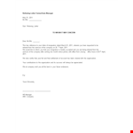 Relieving Letter Format From Manager example document template