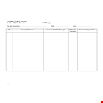 College Unit Plan Template for Effective Education and Learning in Wellington example document template