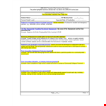 Effective Transition Plan Template for Post-School Outcomes example document template