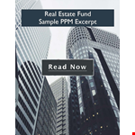 Real Estate Investment Memo example document template