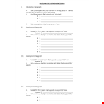 Crafting an Informative Speech Outline: Expert Tips for a Memorable Presentation example document template
