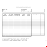 Overtime Request Tracking Form In Xls example document template