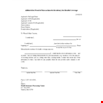 Certify Your Residency with a Proof of Residency Letter - Massachusetts Health Applicant example document template
