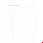 Get Started with our Envelope Template Guide - Templates, Tips, & More example document template