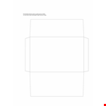 Get Started with our Envelope Template Guide - Templates, Tips, & More example document template 