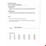 Check the Status of Your Audit with Our Sample Audit Status Template example document template