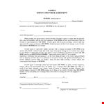 Service Provider Contract Template - Protect Your Business with an Ironclad Agreement example document template