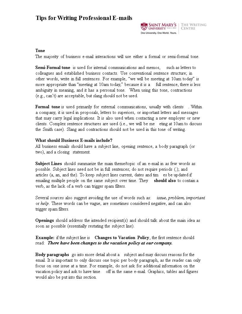 Improve Your Business Communication With A Professional Email Example improve-your-business-communication-with-a-professional-email-example