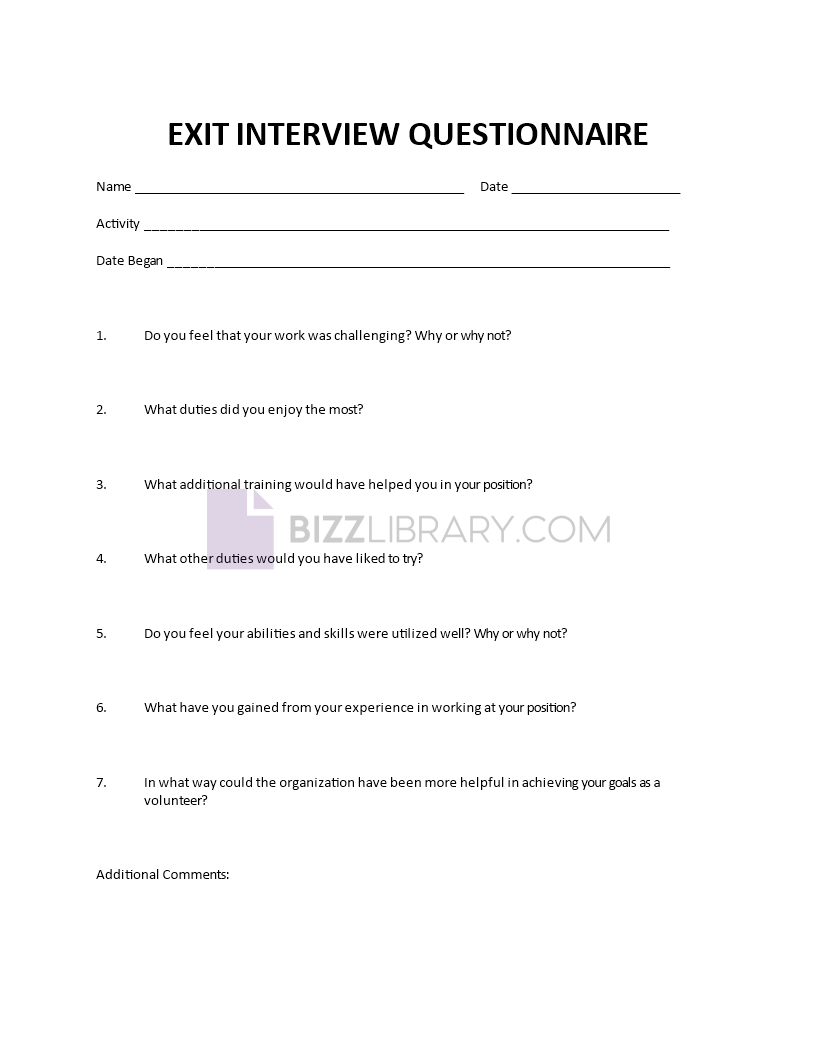 exit interview survey Main Image exit interview survey