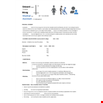 Modern Medical Assistant Resume example document template