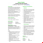 Entry-Level Media Sales Resume | Get Noticed in Sales Industry | Dayjob example document template 