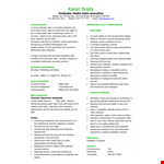 Entry-Level Media Sales Resume | Get Noticed in Sales Industry | Dayjob example document template