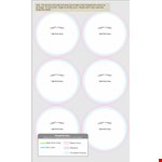 Table Tent Template - Customizable Design for Promotions example document template