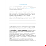 Consignment Agreement Guide Template example document template