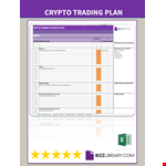 Crypto Trading Plan example document template