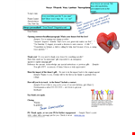 Thank You Letter Template for Gift Appeals and Samples example document template