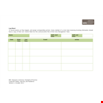 Shift Events Log Sheet - Track and Manage Crisis Effortlessly example document template