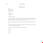 Resignation Letter Sample | Notify Your Supervisor example document template