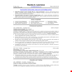 Sales Service Manager Resume example document template