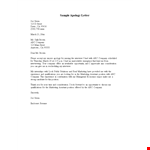 Company Formal Apology Letter example document template 