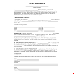 Create Your Last Will and Testament Easily | Address Your Assets, Wishes & Witnesses example document template