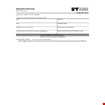 Get Your Graduate Degree with a Customized Graduate Plan example document template