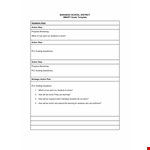 Create Actionable Smart Goals with Our Guiding Template for Students example document template