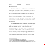 Salon Non Compete Agreement Sample example document template