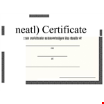 Death Certificate Template - Create Neat and Professional Death Certificates example document template