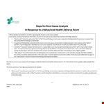 Download Root Cause Analysis Template | Identify the Causes & Take Immediate Action example document template