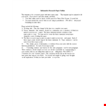 Research Proposal Template - A Comprehensive Guide with Examples and Details example document template
