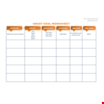 Create Relevant Smart Goals with Our Virtual Assistant - Download Template example document template
