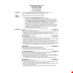 Electrical Engineering Resume Example example document template