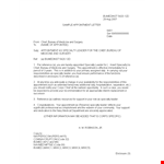 Simple Medical appointment Letter Template example document template 