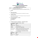 Development Assessment Panel Meeting Agenda example document template