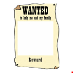 Create Custom Wanted Posters | Free Templates | Principle Design Central example document template