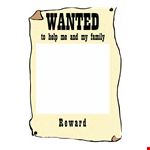 Create Custom Wanted Posters | Free Templates | Principle Design Central example document template 